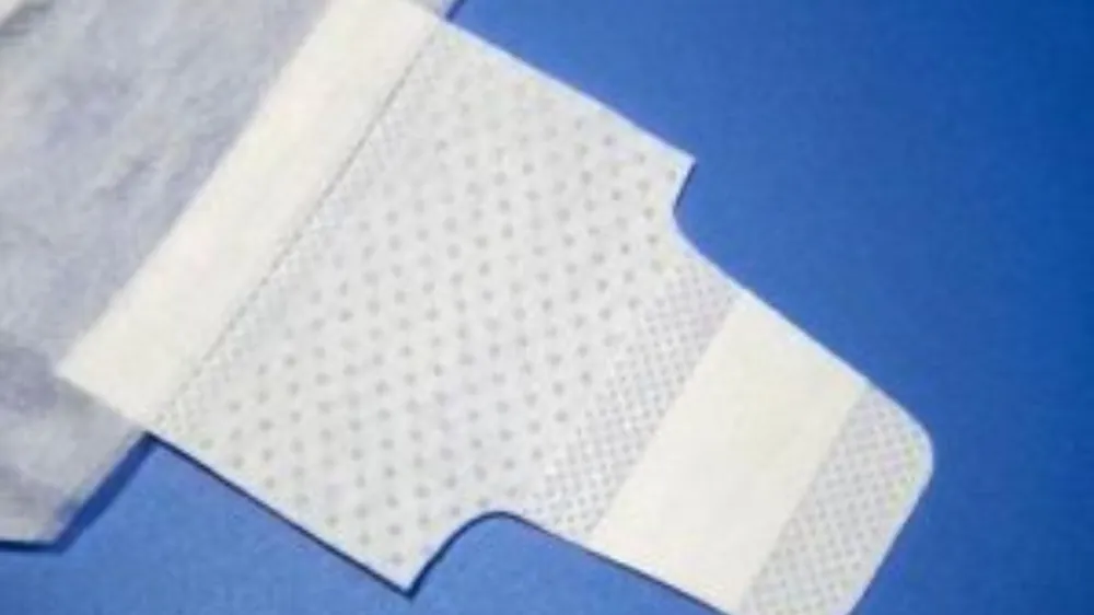 Elastic diaper ear
