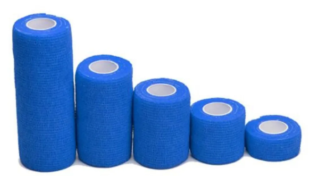 Elastic nonwoven bandages