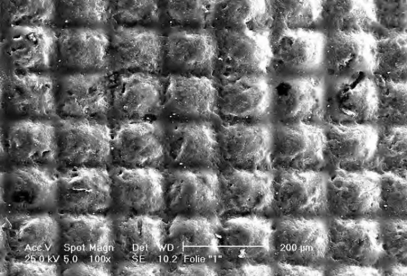 Micro-embossed cast film